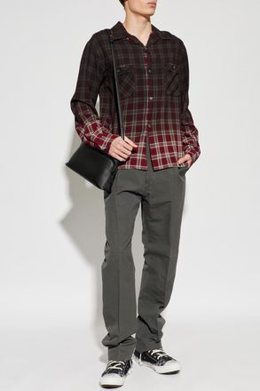 Maison Margiela Cotton Trousers, Mens, Grey