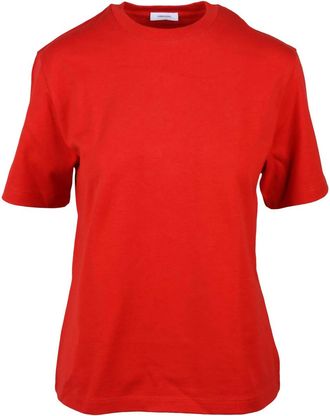 Ferragamo Red Cotton T-Shirt