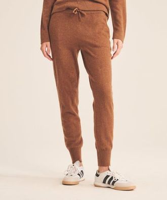 Naadam Off-Duty Cashmere Jogger in Caramel at Nordstrom, Size 3X-Large