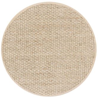 Safavieh Alfombra hierba marina beige 152 x 152 cm