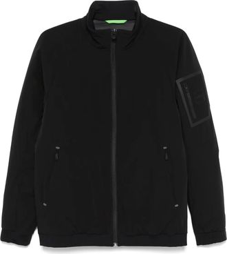 BOSS Piumino con applicazione - Nero