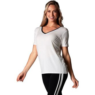 Tavi Everyday V-Neck Tee in Coconut Ebony at Nordstrom, Size X-Large