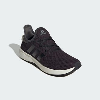 adidas Womens Cloudfoam Pure Shoes - Black/Dark Grey - Size UK 4.5