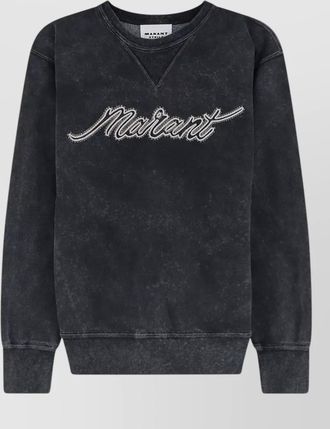 Isabel Marant ribbed trim sweatshirt