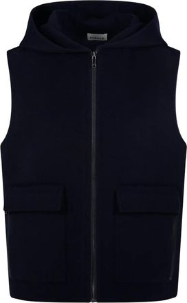 P.A.R.O.S.H. hooded pocket vest - Blue