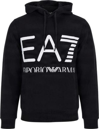 Emporio Armani Emporio Armani Ea7, Heren, Sweatshirts & Hoodies, Zwart, Maat: M Katoen