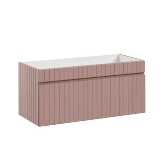 Petits Meubles Mueble bajo lavabo estratificado Rosado