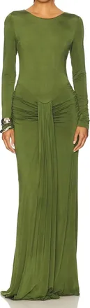 NBD Heena Gown In Olive