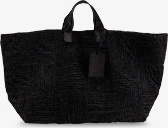 Ibeliv Borsa a spalla Wild in rafia - IBELIV - gender_Man