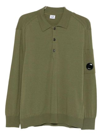 C.P. Company Strick -Colo -Kragen in Merinowolle