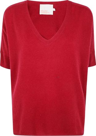 Absolut Cashmere V-neck sweater - Red