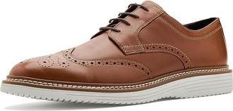 Johnston & Murphy Cason Wingtip Mens Shoes Tan Full Grain : 10.5 M (D), Leather