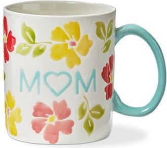Tag Mom Mug Multi Stoneware Spring in White at Nordstrom
