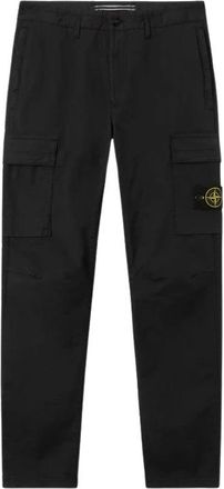 Stone Island Stone Broeken E26 - Heren - Straight fit broeken - Zwart - W32 - Broeken