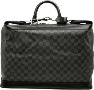 Louis Vuitton Pre-owned Grimaud Weekend Bag - unisex - Vintage Weekendtas - Zwart - ONE Size - Vintage