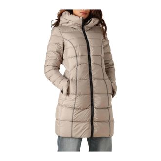 Peuterey Jassen, Dames, Beige, XS, Wol, Dames Jassen Levaria Mqn 02