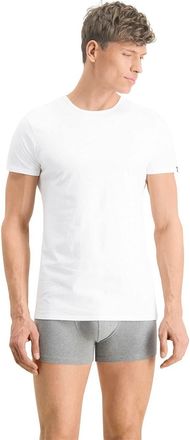 Puma Mens T-Shirt (Pack of 2), White, S