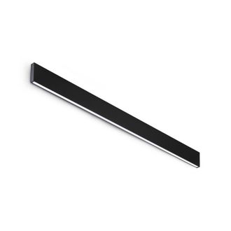 Netlighting Steel Integrated LED Wall Lamp Black 3550lm 3000K Dimmable