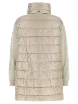 Herno Womens Beige Polyamide Full-Length Jacket Clothing
