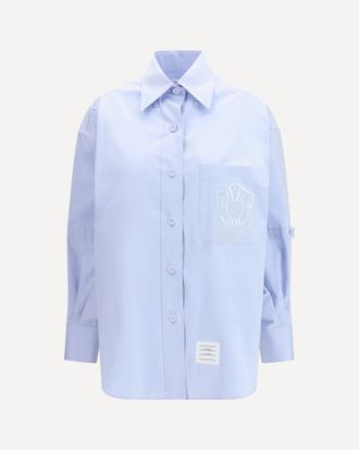 Thom Browne Oversized cotton Shirt Female 40