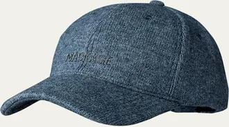 Mackage Mens Anderson Wool and Cashmere Logo Baseball Cap