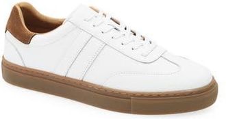 Bruno Magli Ryan Low Top Sneaker in White Calf at Nordstrom Rack, Size 11.5