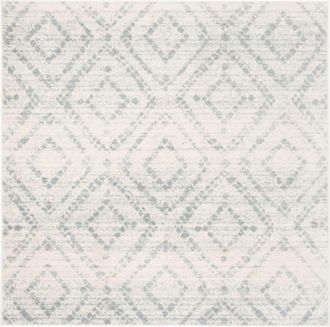 Safavieh Alfombra marfil/azul claro 122 x 122 cm