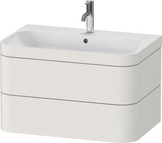 Duravit Duravit Happy D.2 Plus Set Encolado Suspendido, 775x490mm, 2