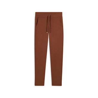 Freddy Pantaloni donna regular morbidi con dettagli micro-trecce