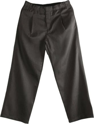 Our Legacy Broeken, Heren, Grijs, S, Wol, Bruine Wol Ketting Vrijetijdsbroek