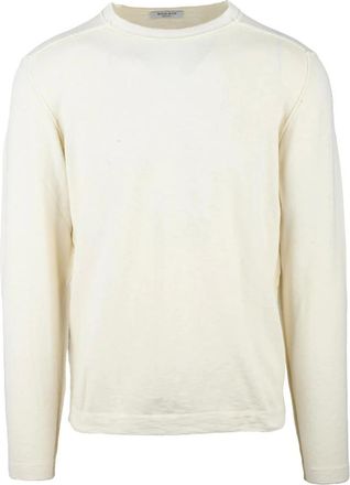 Wool & Co Truien & Vesten, Heren, Beige, XL, Round-neck Truien