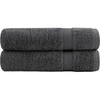 OEM Toallas De Ba&ntilde;o Premium Solund, Juego De 2. Antracita, 70 X 140 Cm, 600 G/m&sup2; - Crezuo