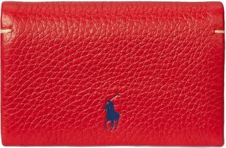 Polo Ralph Lauren Leren portemonnee - Rood