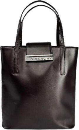 Givenchy Pre-owned Tote Bag - Dames - Vintage Shopper - Bruin - ONE Size - Leer - Vintage