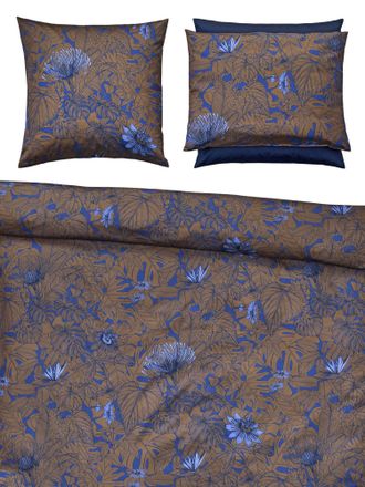 Schubiger M&ouml;bel Bettw&auml;sche Satin Golden Garden B: 65 cm