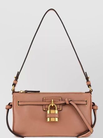 Chlo&eacute; paddington mini leather clutch bag