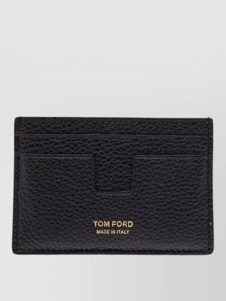 Tom Ford grain leather card holder