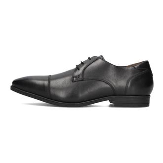 Stefano Lauran Elegante herenschoenen - Heren - Nette schoenen - Zwart - 41 EU - Schoenen