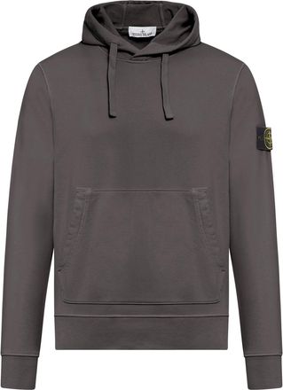 Stone Island REGULAR FIT HOODIE WITH KANGAROO POCKET - Stone Island - Man
