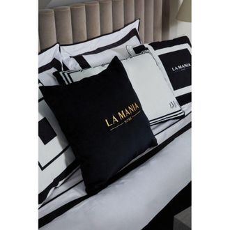 OEM Almohada Negra Y Dorada