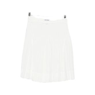 Low Classic Pleated Midi Skirt