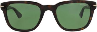 Montblanc Square-Frame Recycled Acetate Sunglasses