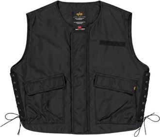 Alpha Industries M-1952A Vest - Heren - Bodywarmers - Zwart - L - Nylon - Jassen