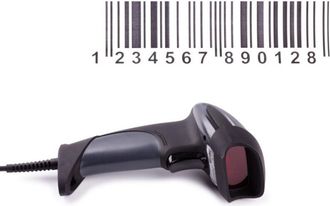 Trade Shop Trade Shop - Pistola L&aacute;ser Usb Lector De C&oacute;digo De Barras Esc&aacute;ner De C&oacute;digo De Barras