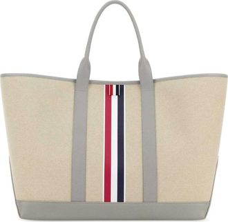 Thom Browne Medium Too - Heren - Shoppers - Beige - ONE Size - Tassen