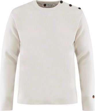 Busnel Hombre, Jerseys, Blanco, Talla: S