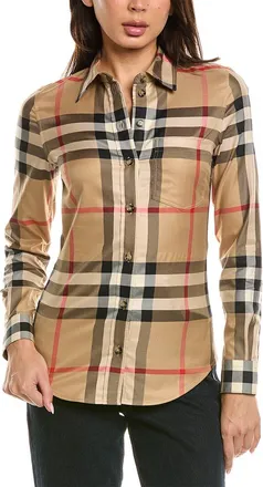 Burberry Check Slim Shirt