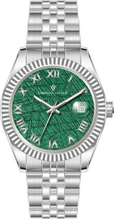 Christian Van Sant Stellar Green Dial Mens Watch CV0703