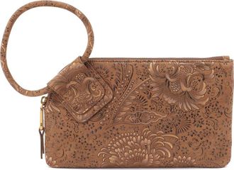 Hobo Sable Leather Wristlet in Mink Folklore at Nordstrom