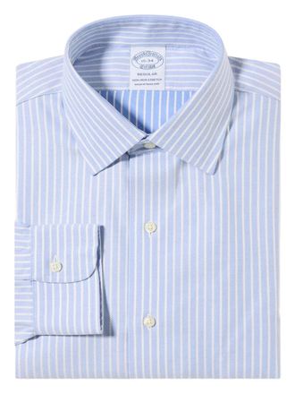 Brooks Brothers Gestreept overhemd - Blauw